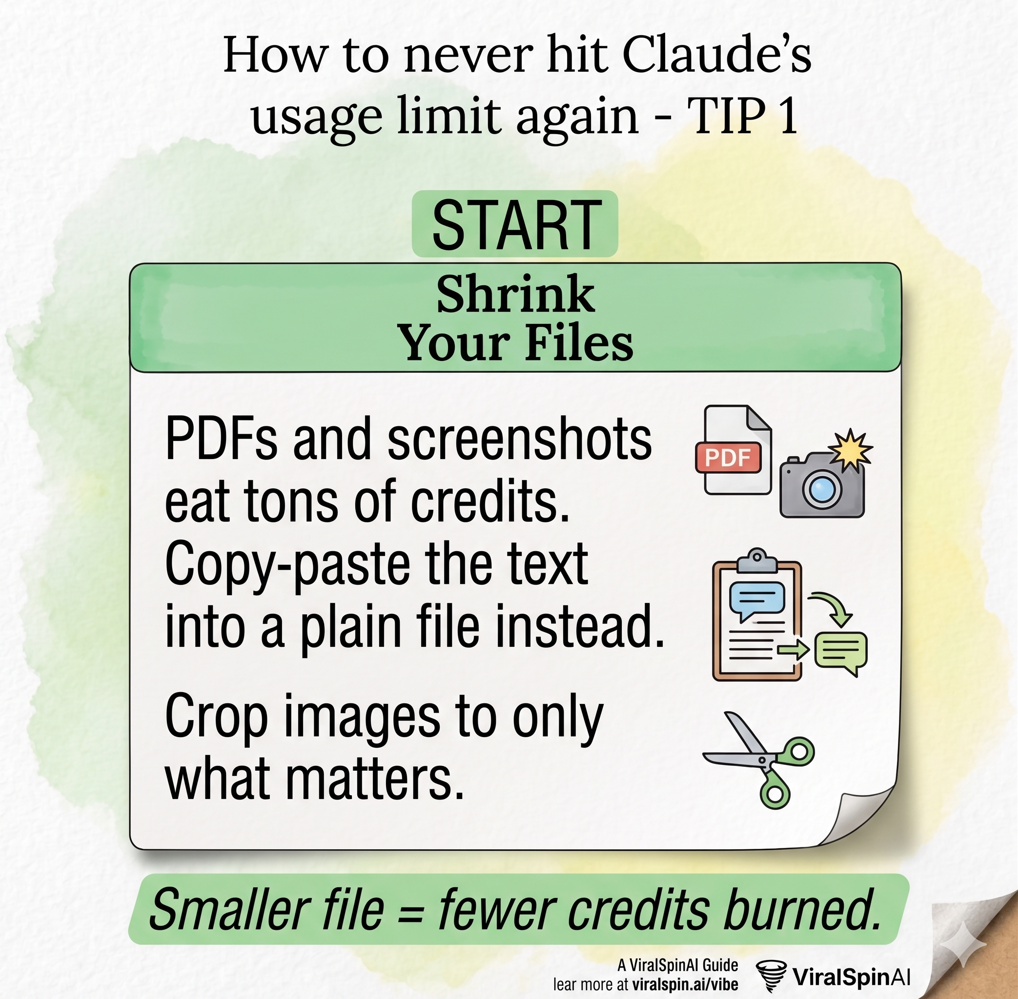 Tip 1: Shrink Your Files
